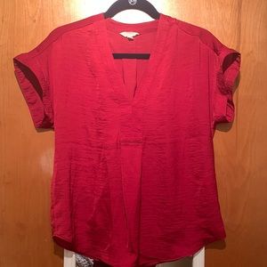 Lucky Brand V-Neck Blouse
